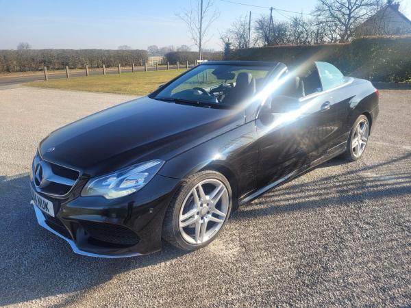 Mercedes-Benz E Class 2.1 E220 CDI AMG Sport Cabriolet 2dr Diesel G-Tronic+ Euro 5 (s/s) (170 ps)