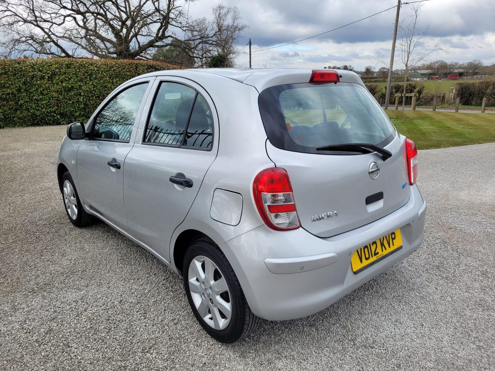 Nissan Micra 1.2 12V Visia Hatchback 5dr Petrol CVT Euro 5 (80 ps)